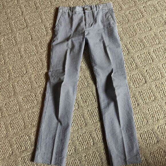 Polo Ralph Lauren Other - Boys Polo Ralph Lauren Blue Striped Seersucker Pants Size‎ 16 EUC